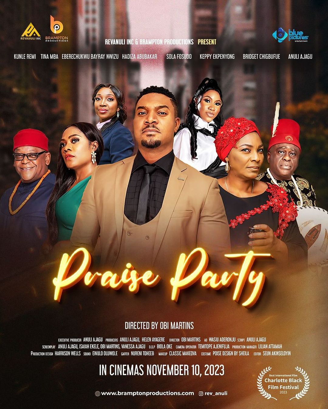 Praise Party poster