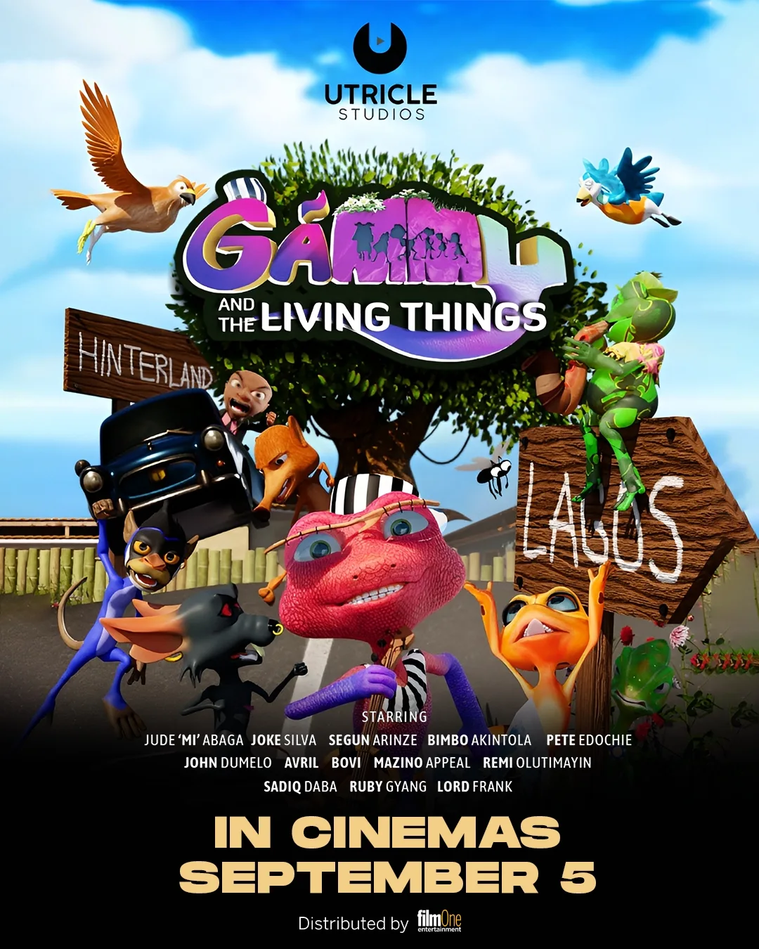 Gammy and the Living Things Cast poster