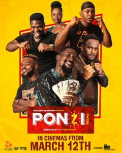 Ponzi 2021 movie poster