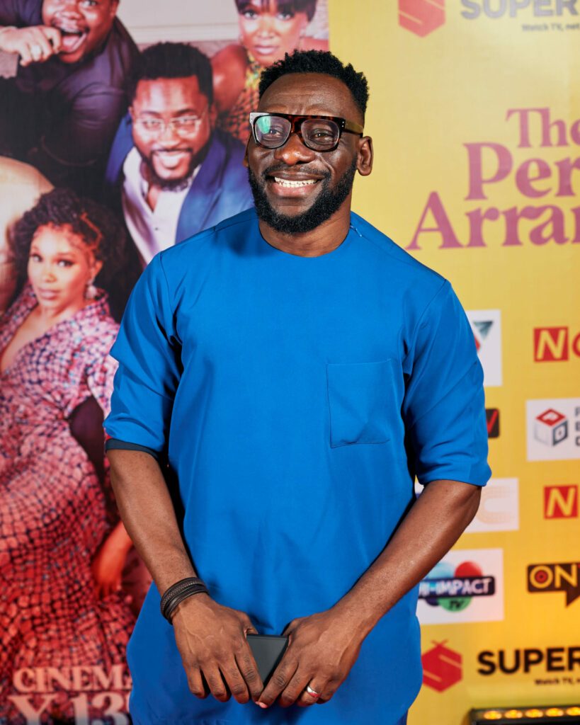 Damola Ademola at the Premiere of The Perfect Arrangement Nollywire scaled 1