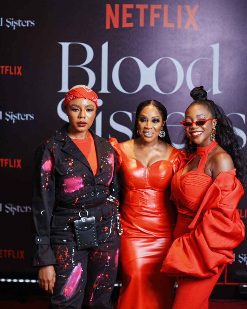 Nollywood Stars at Blood Sisters Netflix Premiere