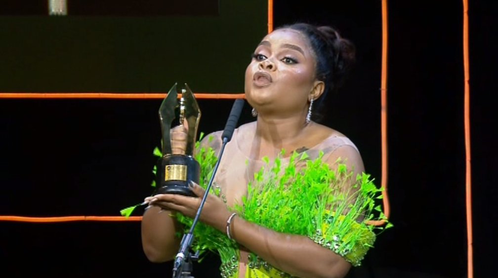 Bimbo Ademoye Best Actress in a Comedy MovieTV Series AMVCA 9 2023 Nollywire