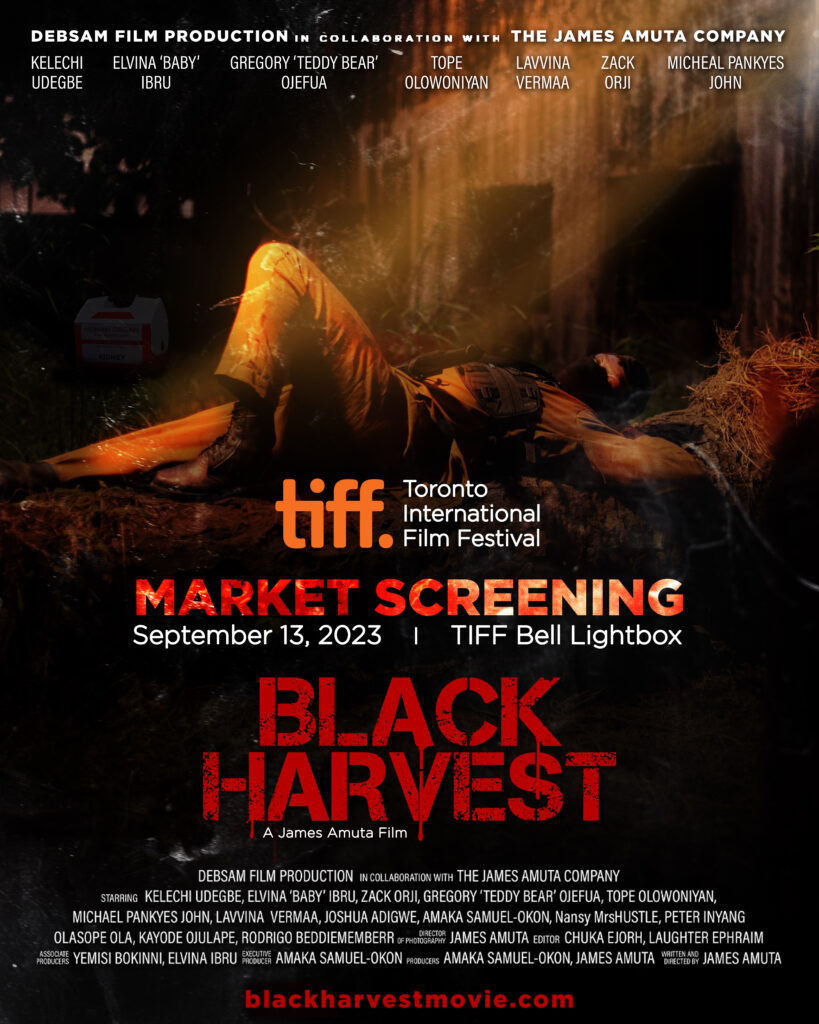 Black Harvest James Amuta's Neo-Noir Drama Heads to TIFF 2023 tiff