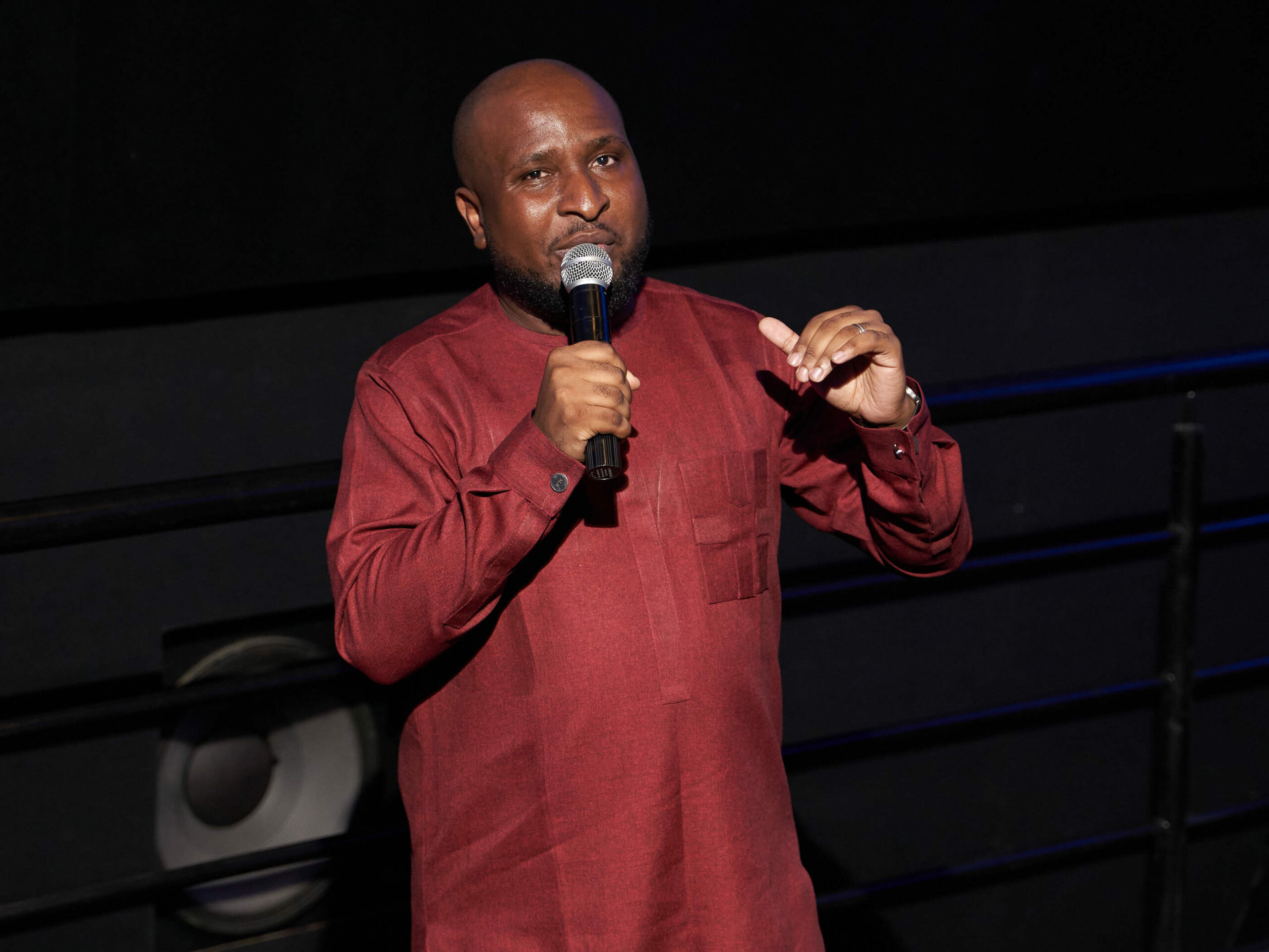 Moses Babatope at Filmone Year-end Exhibitors Showcase